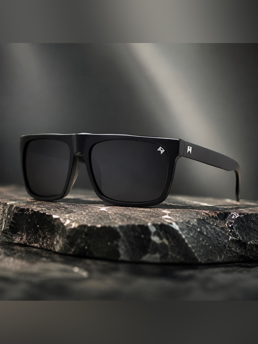 William Painter Level Titanium Polarized Sunglasses Matte Black Impact Resistant View 6